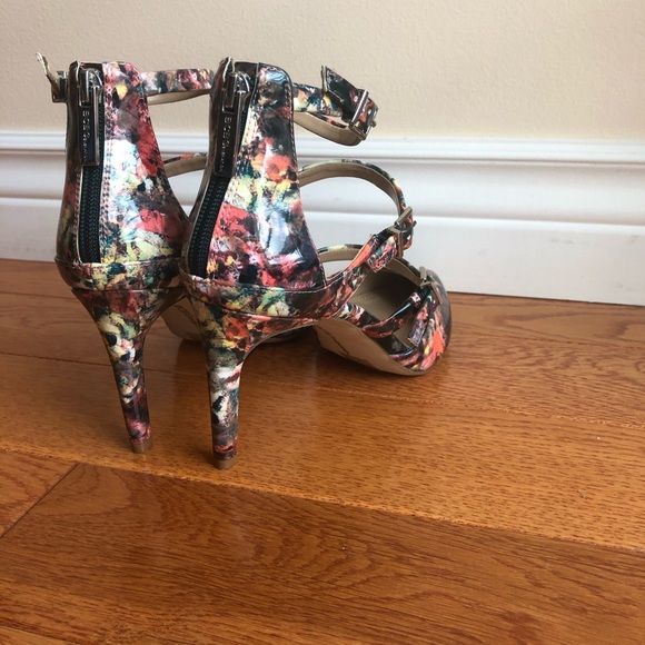 BCBGeneration Gladiator Buckle Strap Heel Shoes - Picture 7 of 16
